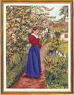 click here to view larger image of Garden Path (counted cross stitch kit)