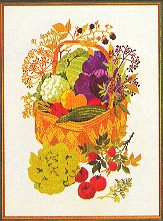 Vegetables & Herbs in a Basket