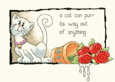 Cat Can Purr Its Way Out of Anything - Cats Rule