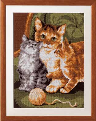 click here to view larger image of Vervaco (6133) (needlepoint kits)