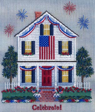 click here to view larger image of Independence Inn (counted canvas work)