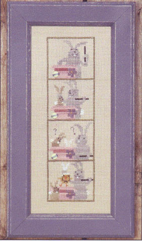 click here to view larger image of Photobooth - Easter Surprise (counted cross stitch kit)