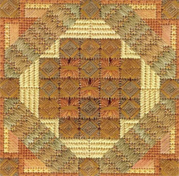 click here to view larger image of Color Delights - Copper (counted canvas chart)