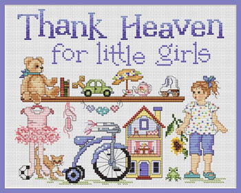 click here to view larger image of Thank Heaven For Little Girls (chart)