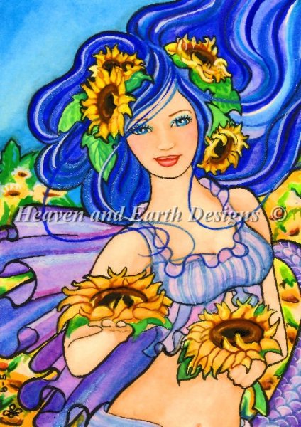 Sunflower Mermaid