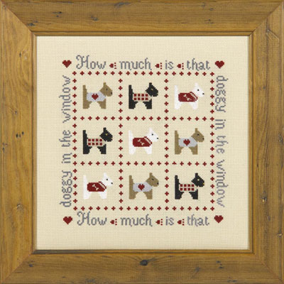 How Much is that Doggy  Kit - 32ct Linen