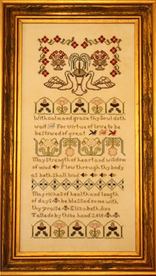 click here to view larger image of Blessed Sampler (chart)