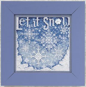 click here to view larger image of Let It Snow (counted cross stitch kit)