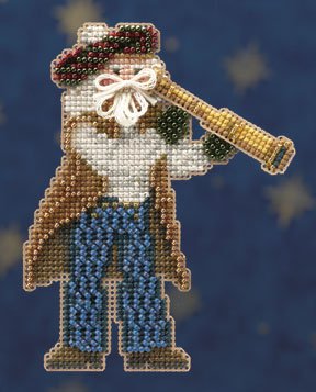 click here to view larger image of First Mate Santa  (2010) (counted cross stitch kit)