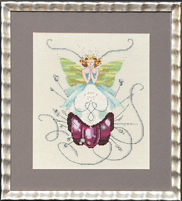 click here to view larger image of Stitching Fairies - Pincushion Fairy (Chart only) (chart)