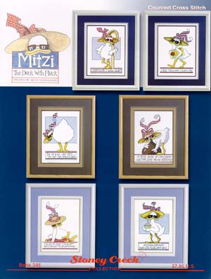 click here to view larger image of Mitzi, The Duck with Pluck (chart)