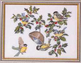 Birds and Holly