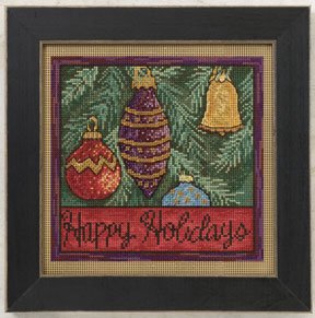 click here to view larger image of Holiday Ornaments (counted cross stitch kit)