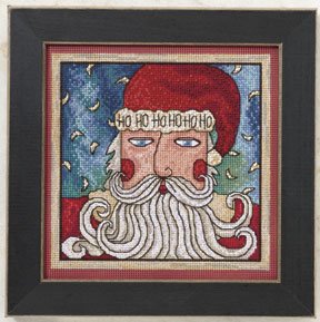 click here to view larger image of Ho Ho Santa (counted cross stitch kit)