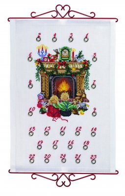 click here to view larger image of Calendar Children (counted cross stitch kit)