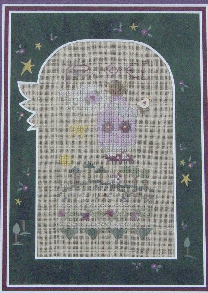 click here to view larger image of Rejoice (counted cross stitch kit)