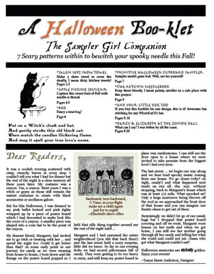 Sampler Girl Companion - Halloween Booklet