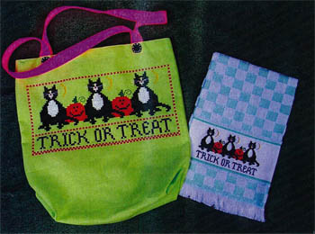 Trick or Treat Tote and Towel