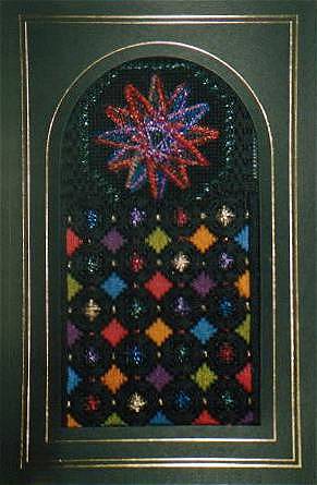 Stained Glass Ornament 3