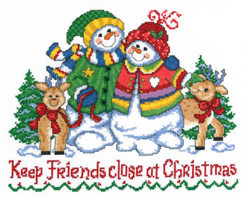 click here to view larger image of Keep Friends Close at Christmas - Ursula Michael (chart)