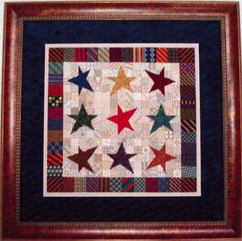 click here to view larger image of Oh My Stars (counted canvas chart)