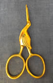 Gold Storklette Scissors 