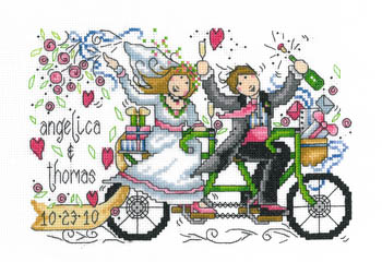 click here to view larger image of Wedding Ride - Kit (counted cross stitch kit)