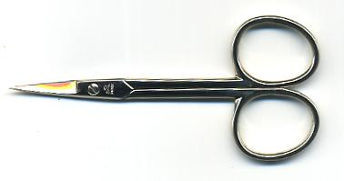 Premax Embroidery Curved Scissors - Nickle