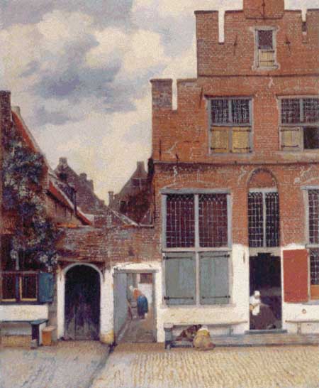 Little Street, The - Johannes Vermeer