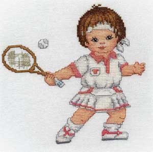 click here to view larger image of Tennis Girl (chart)