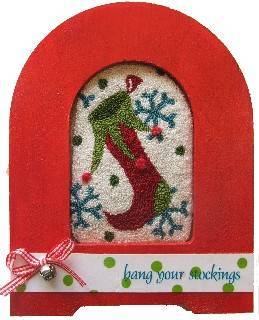 click here to view larger image of Long Stocking Kit (Punchneedle)