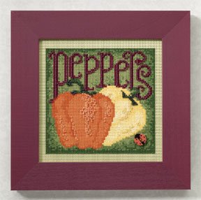 click here to view larger image of Peppers (2009) (counted cross stitch kit)