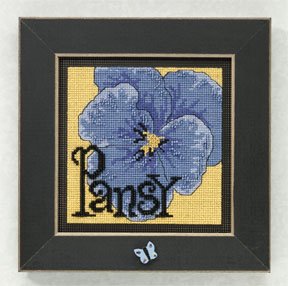 click here to view larger image of Pansy (2009) (counted cross stitch kit)