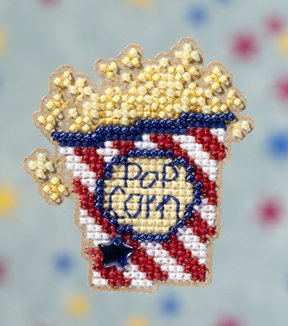 click here to view larger image of Pop Corn (2009)  (counted cross stitch kit)