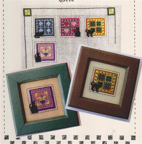 click here to view larger image of Little Bitty Kitty Quilt Club - March & April (chart)