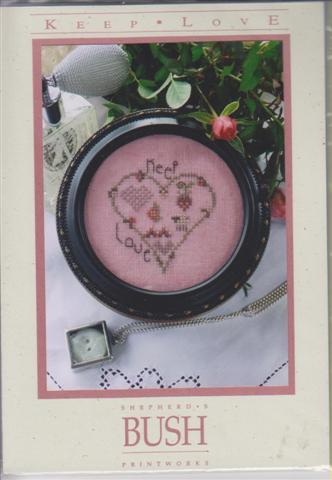 click here to view larger image of Keep Love (counted cross stitch kit)