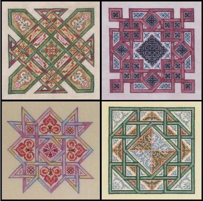 Celtic Quilts (Set of Four Charts)