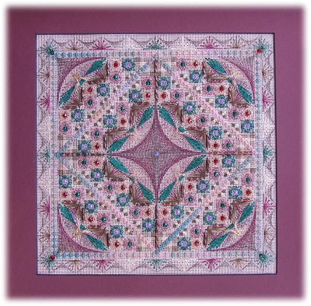 click here to view larger image of Mirror Mirror - Victorian Jewel (counted canvas chart)