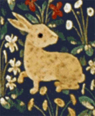 click here to view larger image of Cluny Tapestry Rabbit II (chart)