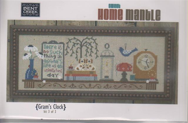 Sweet Home Mantle - Gram's Clock