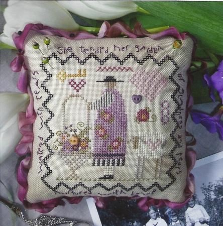 click here to view larger image of Sophies Pincushion (counted cross stitch kit)