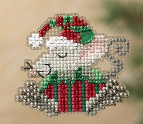 click here to view larger image of Kris Mouse (counted cross stitch kit)