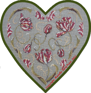 click here to view larger image of Tulip Heart (chart)