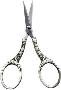 4in Silver Round Handle Scissors