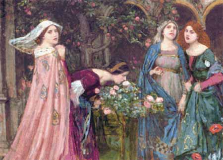 Enchanted Garden - John William Waterhouse