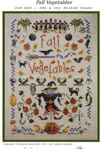 click here to view larger image of Fall Vegetables (chart)