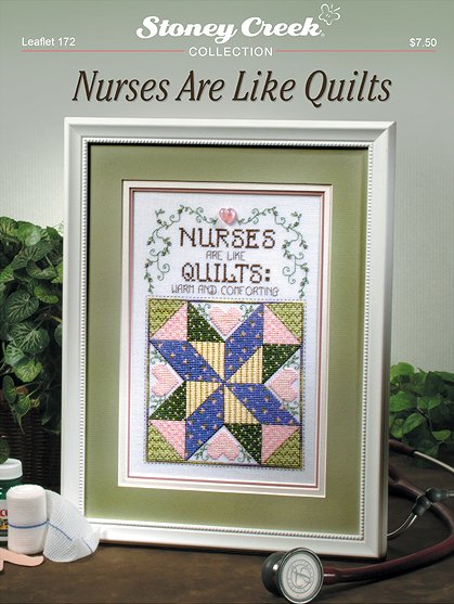 click here to view larger image of Nurses Are Like Quilts (chart)
