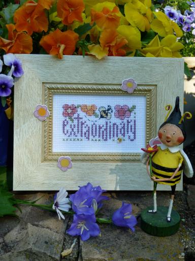click here to view larger image of Bee Extraordinary (counted cross stitch kit)