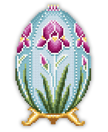 Iris Faberge Easter Egg