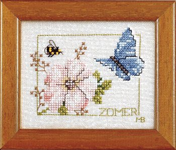 click here to view larger image of Four Seasons by Marjolein Bastin - 27ct (counted cross stitch kit)